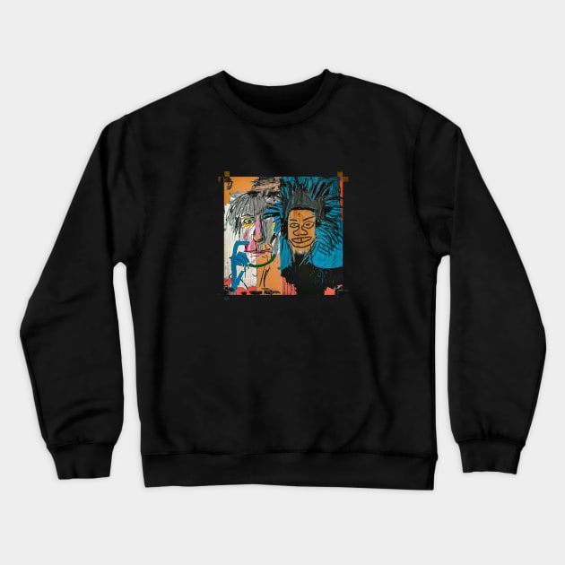 Dos Cabezas Crewneck Sweatshirt by GrampaTony